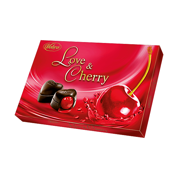Vobro Love & Cherry 187g Červené