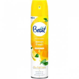 BRAIT osvěžovač vzduchu 300ml Svěží citrón - Lemon Fresh