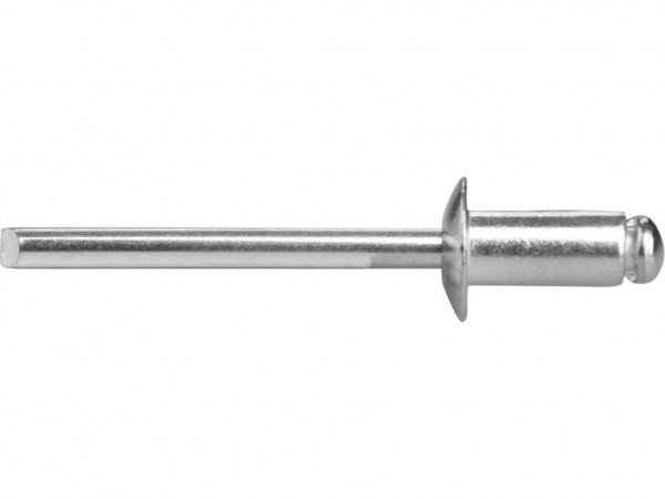 nity rozrywające zestaw aluminiowy 1000szt, płaski łeb O 3,2x6,4 mm