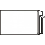 Obálka C4 samolepicí, poštovní taška C4  bílá s páskou  564388 , 1 ks