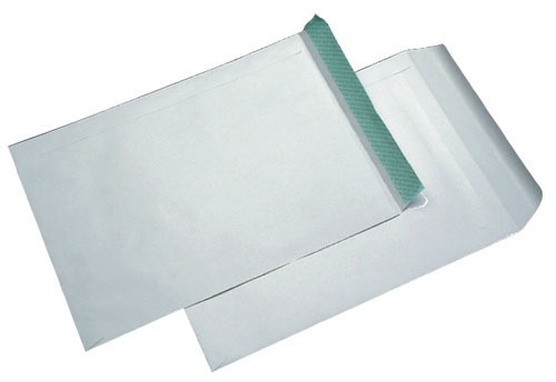 Obálka C4 biela bez okienka recyklovaná, samolepiaca s páskou 1ks