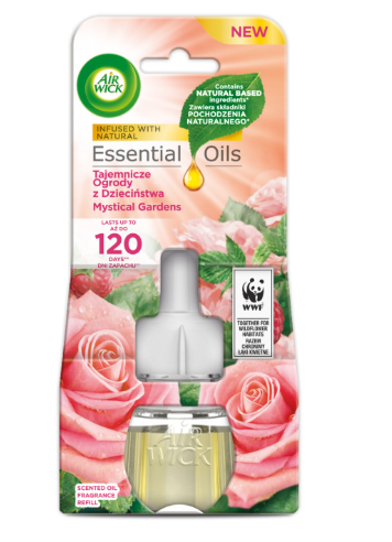 AIR WICK osvěžovač vzduchu 19ml Life scents mystical garden Tajemná zahrada-doprodej