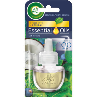 AIR WICK osviežovač vzduchu 19ml elektrická náplň Svieži ostrov Lush Hideaway