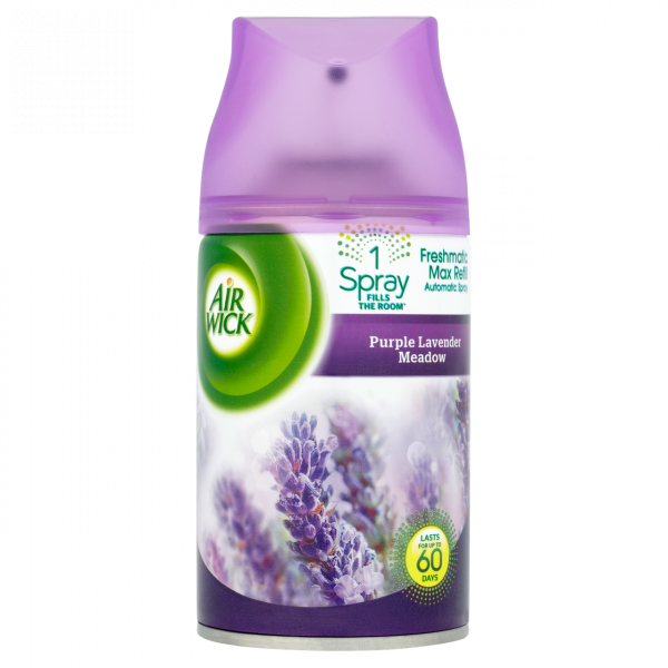 AIR WICK osviežovač vzduchu 250 ml refill Fialová levanduľová lúka - Purple Lavender Meadow