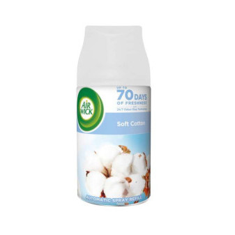 AIR WICK osviežovač vzduchu 250 ml refill Pure Soft Cotton