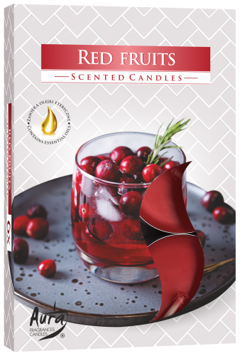 Vonná čajová sviečka - Red fruits P15-332
