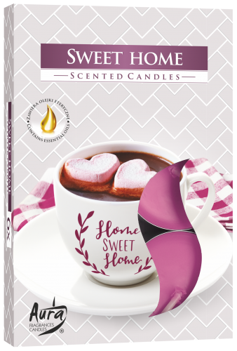 Vonná čajová svíčka Sweet home P15-337