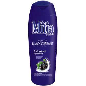 Sprchový krém, 400 ml, Black Currant Mitia