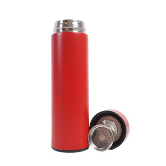 Aga Termoska s teploměrem 500 ml Červená