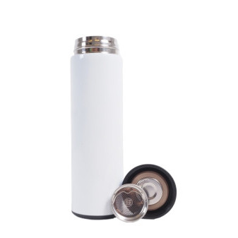 Aga Termoska s teploměrem 500 ml Bílá