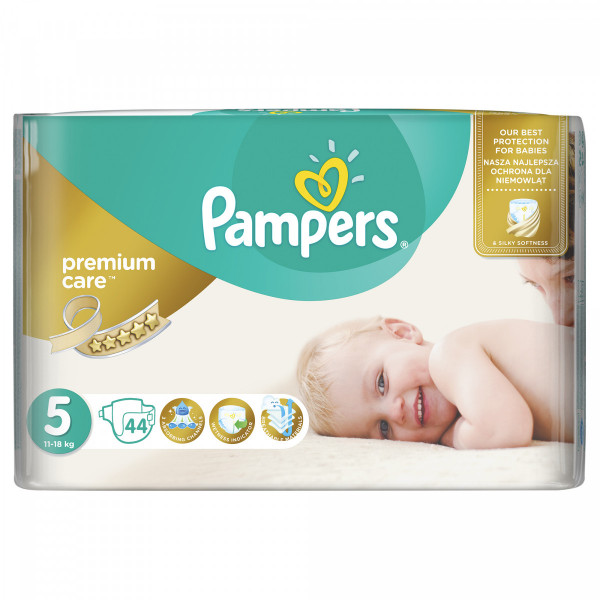 Pampers Premium Care 5 Junior, 11-18kg 44ks