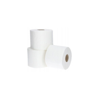 Toaletní papír bez parfemace, 2vrstvý, bílý, 30ks v balení, 49,6m Náhrada za Tork 110771