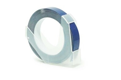 Dymo Omega Alternative Tape A0898140, 9mm x 3m, biały nadruk/niebieskie tło