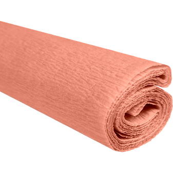 Krepový papier broskyňový 0,5x2m C13 28 g/m2