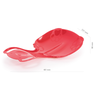 Prosperplast Kluzák na sníh Polar Bear 1 Modrý