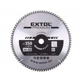 POŠK. OBAL kotouč pilový s SK plátky, O 350x3,3x30mm, 84T