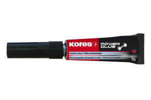 Kores vteřinové lepidlo, Power Glue, Universal, 3g