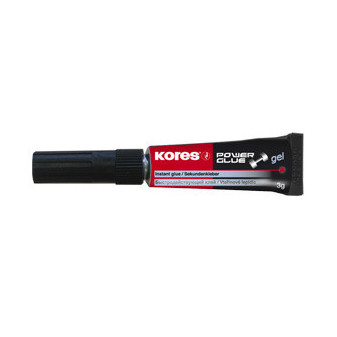 Kores vteřinové lepidlo, Power Glue, Gel, 3g