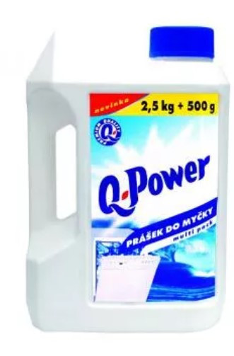 Q power pro myčky - Prášek, 2,5kg+500g-ukončení výroby