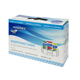 Marimex START set chemický (Shock, Triplex Mini, pH-, tester)