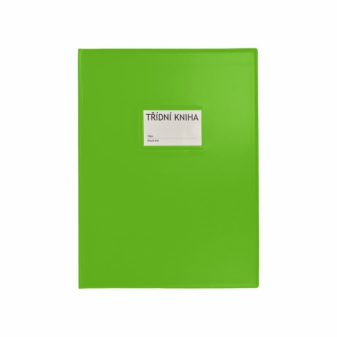Desky na třídní knihu A4 okénko - zelená Classic