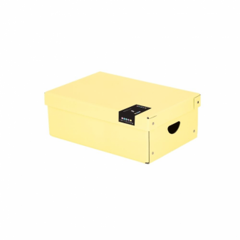 Krabice lamino malá PASTELINI žlutá