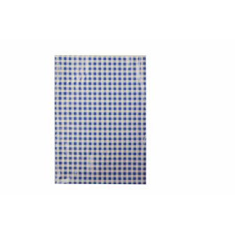 Ubrus do výtvarné výchovy 65x50cm modro-bílé kostky