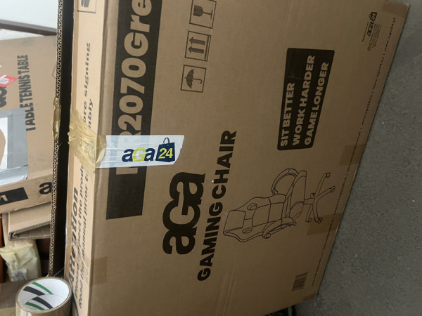 Aga Herní židle Racing Černo - Šedé 2DAZ040