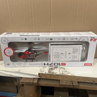 RC vrtulník SYMA S107H 2,4GHz RTF červený 2DZ041
