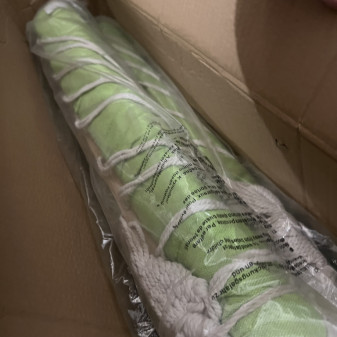 Linder Exclusiv Houpací síť 200x150 cm Světle zelená 2DAZ098