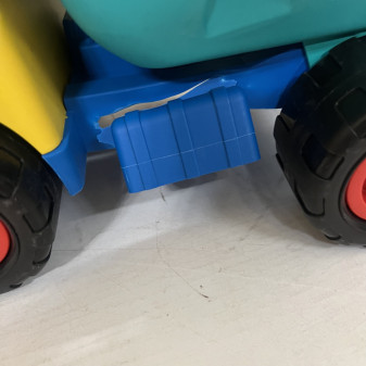 Aga4Kids Náklaďák se sklápěčkou Žluto-modrý 2DZ065