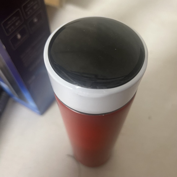 Aga Termoska s teploměrem 500 ml Červená 2DAZ163