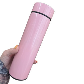 Aga Termoska s teploměrem 500 ml Růžová 2DAZ176