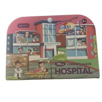 Aga4Kids Dětské puzzle Nemocnice 172 dílků 2DZ082