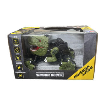 Aga4Kids RC Autíčko Dinosaurus Zelené 2DZ089