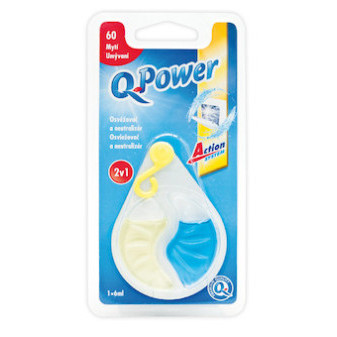 Q power pro myčky - Vůně-osvěžovač 2v1, 1ks