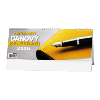 Stolní kalendář - Poznámkový daňový kalendář