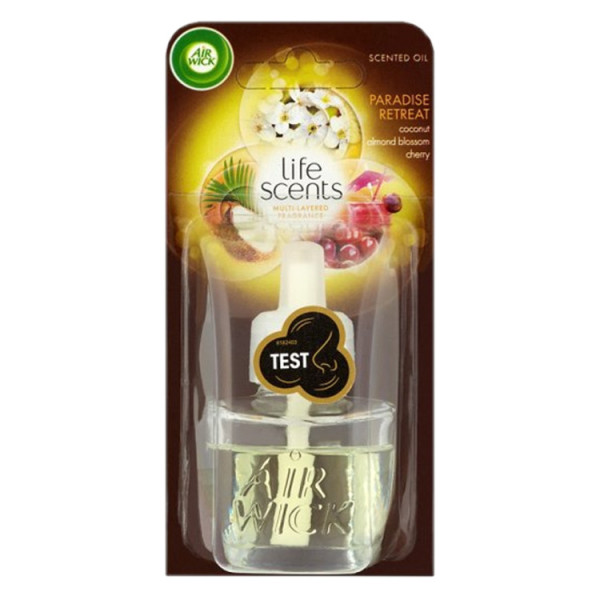 AIR WICK osvěžovač vzduchu 19ml elektrická náplň Rajská zahrada  Paradise Retreat