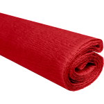 Krepový papír červený 0,5x2m C08 28g/m2