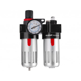 regulátor tlaku s filtrem, manometrem a přim. oleje