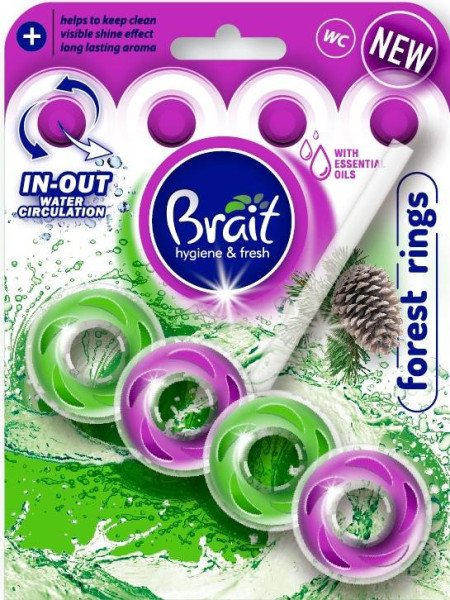WC záves Brait 40g forest Rings