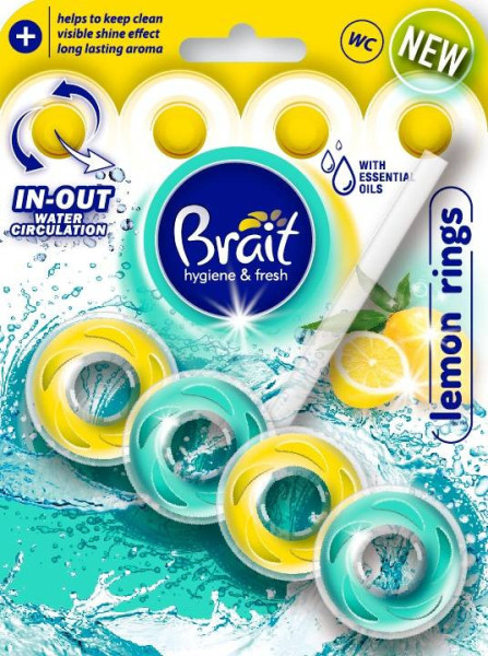 WC záves Brait 40g Lemon Rings