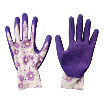 rukavice polyesterové, bezešvé, polomáčené v latexu, velikost 7', EXTOL LIGHT