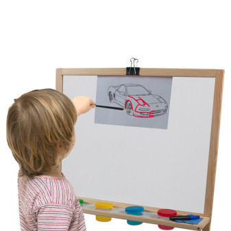 Aga4Kids Dětská tabule s bezpečnostním sklem S3