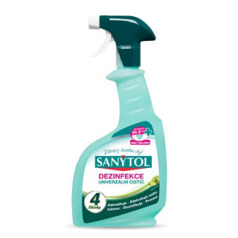 Sanytol dezinfekce - univerzální čistič sprej 4 účinky, 500ml