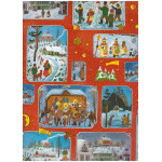 Papier świąteczny klasyczny LADA 100x70cm 5811466