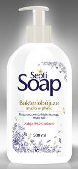 Antybakteryjne mydło do rąk 500ml SEPTI Soap