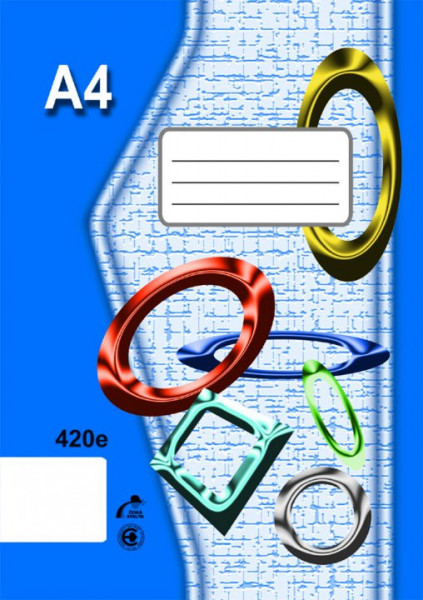 Notatnik 420 eco A4, czysty, 20 kartek