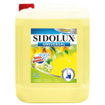 SIDOLUX univerzální čistič SODA POWER FRESH LEMON  5L