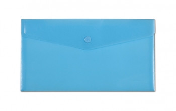 Teczka z zatrzaskiem DL pastelowy niebieski CONCORDE A80003